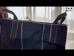 Azul maioria estático dos sacos CROHMIQ de FIBC anti/branco Dissipative para o pó químico perigoso