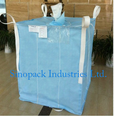 comprar 1000 kg Anti estáticos Sacos Industriais massa CROHMIQ azul / branco para armazenamento de pó químico online manufacture