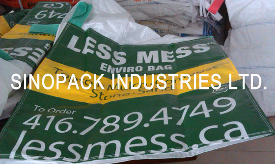comprar O painel de U deu forma ao painel de FIBC 4 imprimiu a parte superior completamente aberta dos sacos de plástico de BOPP online manufacture
