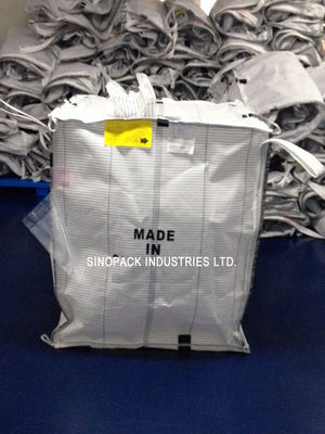 comprar Sacos grandes condutores brancos, sacos grandes de Fibc que impedem a combustão e a explosão online manufacture