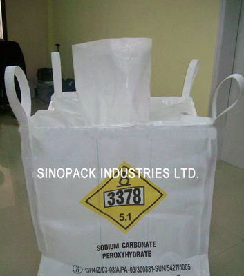 comprar Big Bag UN com Costura de Corrente Dupla, Alças Azuis e Bocal de Enchimento para Transporte Seguro online manufacture