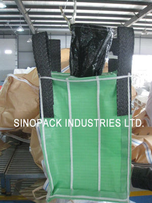 comprar Embalagem do pó 4-Panel confundir saco 1000kgs da tela 100% PP verde virgem online manufacture
