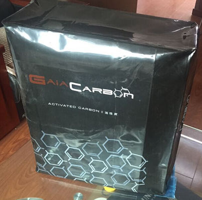 comprar Sacos plásticos da válvula com impressão e antiderrapante pretos para o preto de carbono de embalagem online manufacture
