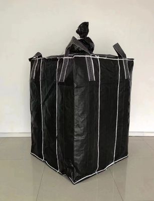 comprar Preto PP saco tecido defletor / Q saco FIBC para carbonos farinha pó pós químicos online manufacture
