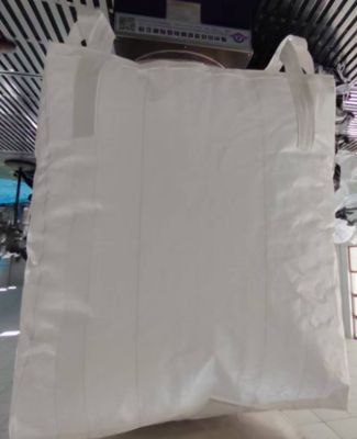UN Big Bag FIBC Bulk Bag with Blue Loop Color Filling Spout and Double Chain Stitching